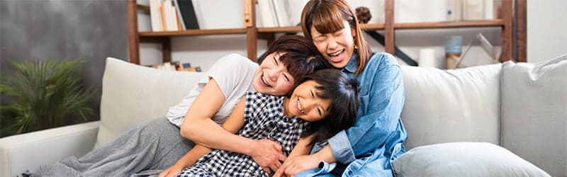 家族3人で楽しく 家族3人で楽しく