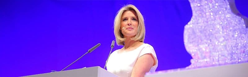 Sarah Stirk at an award show Sarah Stirk at an award show