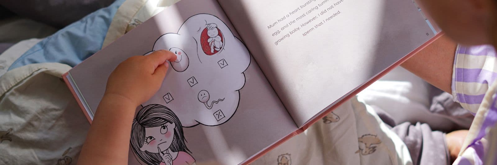 Cryos children's book explaining donor conception Cryos children's book explaining donor conception