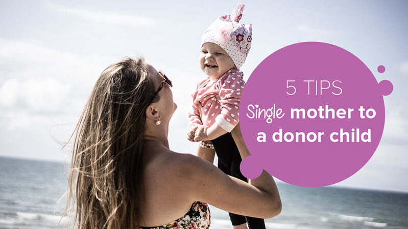Single mother to a donor child