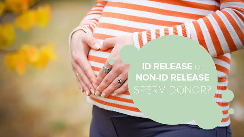 A woman pregnant with an egg donor-conceived child