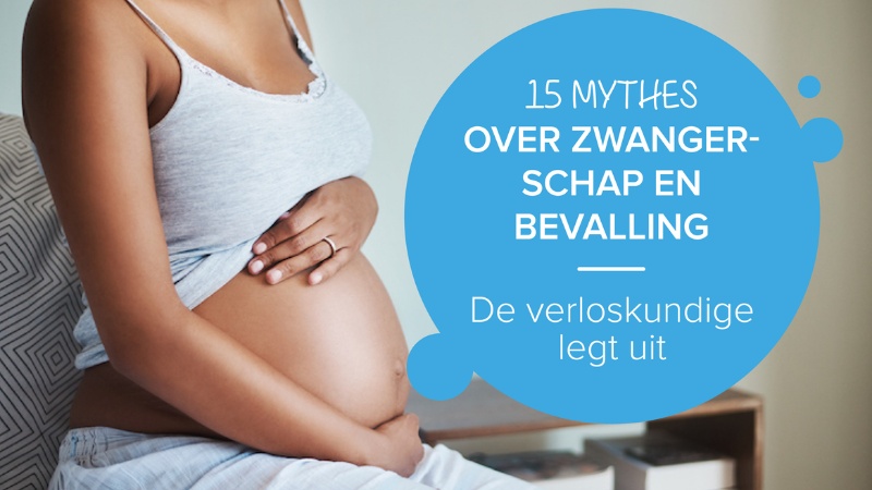 Verloskundige verklaart 15 mythes over zwangerschap en bevalling