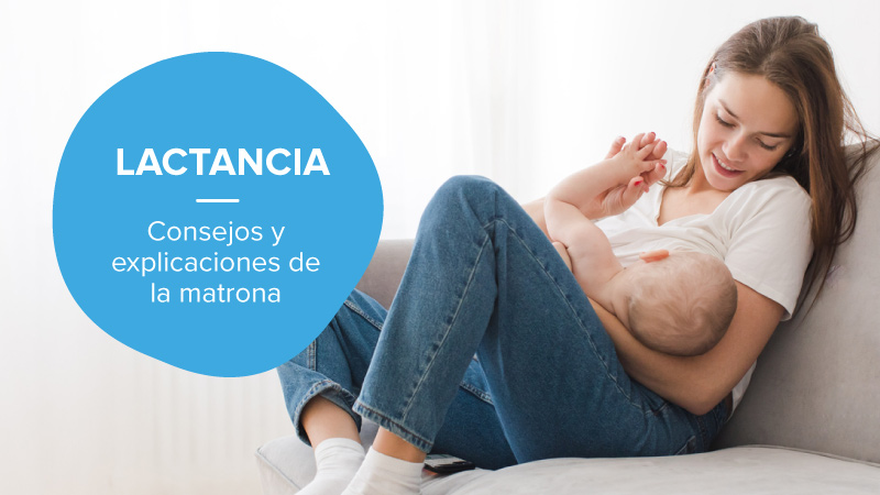 Una madre amamanta a su bebé