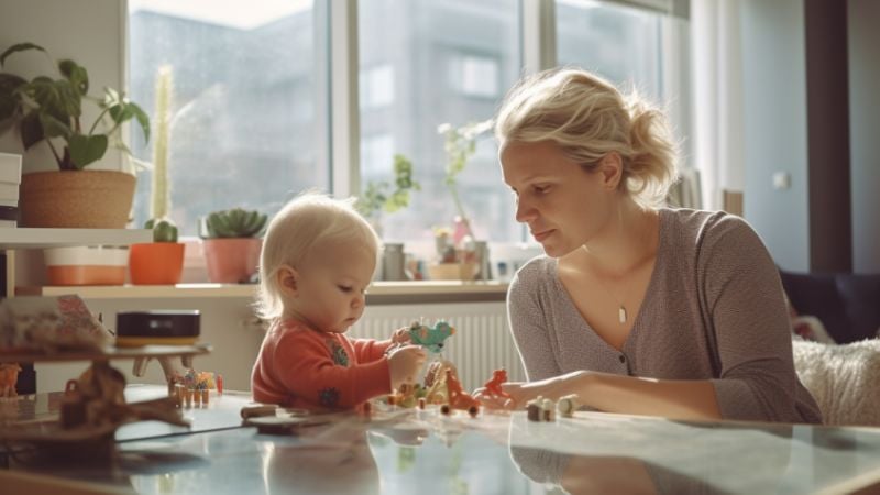 A solo mother and her donor-conceived child