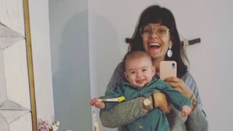 Marisa and her donor-conceived child Jose Maria