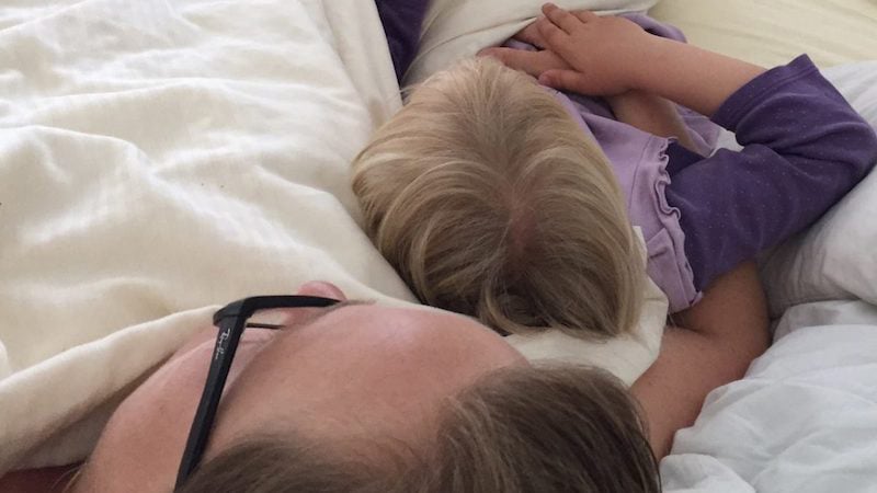 Solomor Signe Fjord med hendes donorbarn