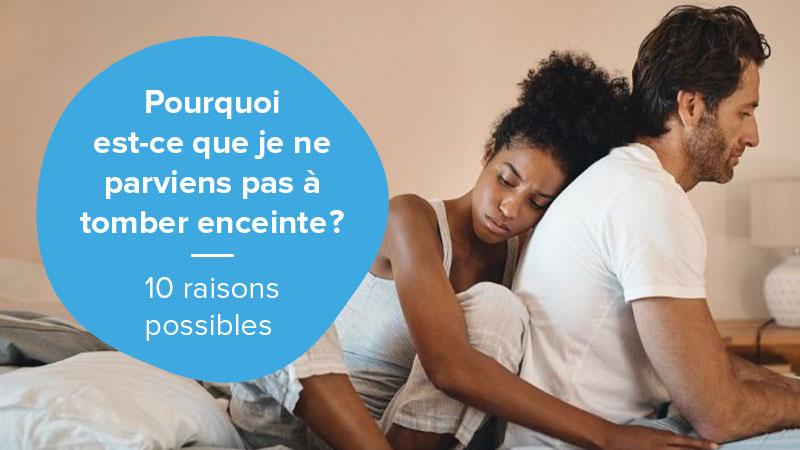 Couple faisant face à des troubles de fertilité