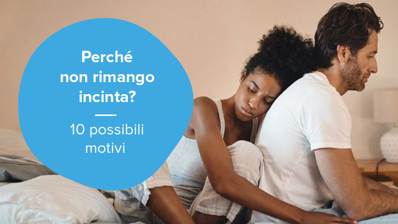 Coppia con problemi di infertilità