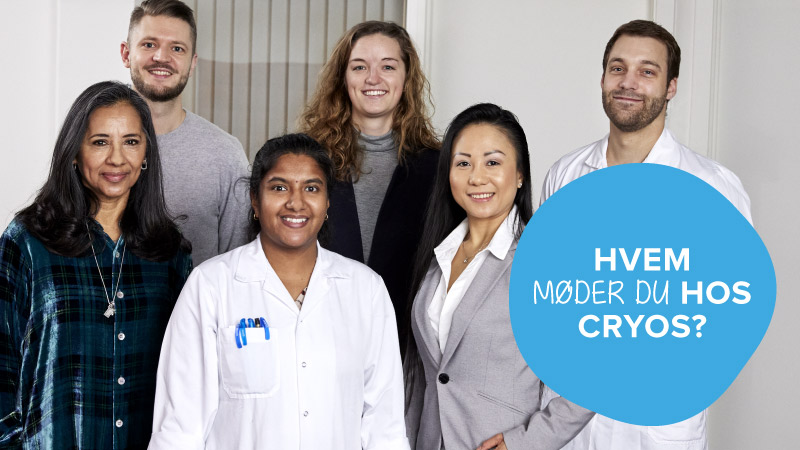 Medarbejdere du vil møde ved Cryos