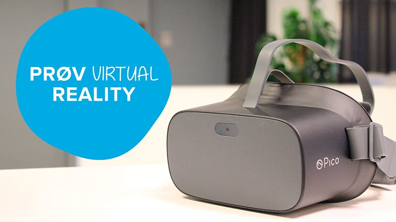 Prøv virtual reality i donorkabinen