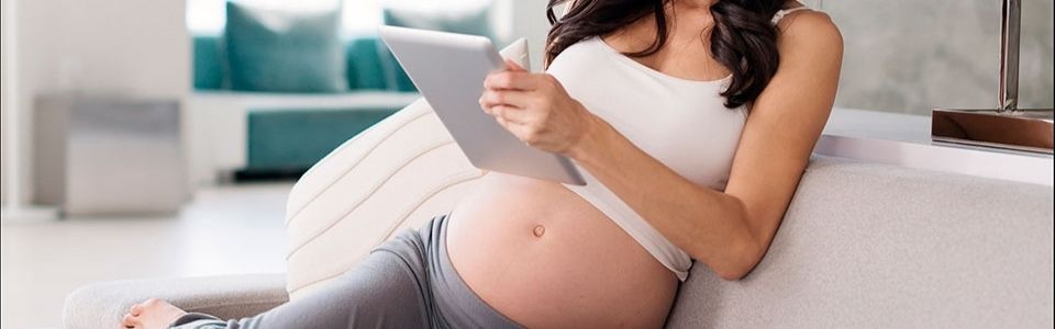 En gravid kvinde med et kommende donorbarn