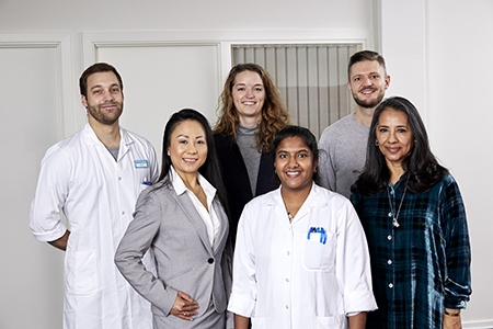 A selection of Cryos employees posing – Photo from the Cryos press kit.