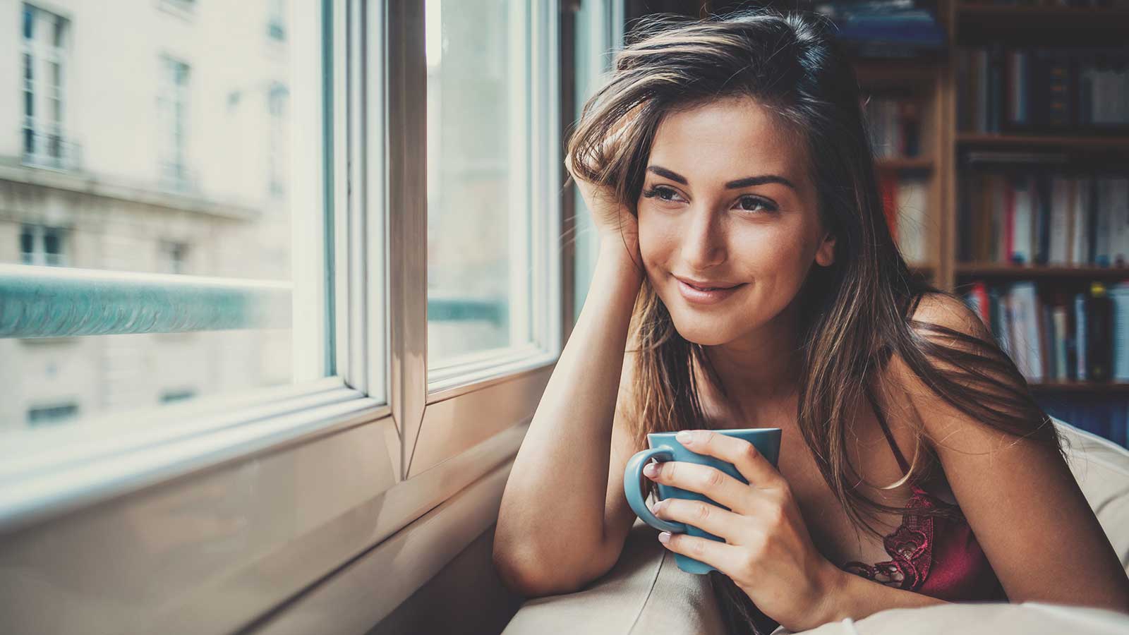 Smiling woman