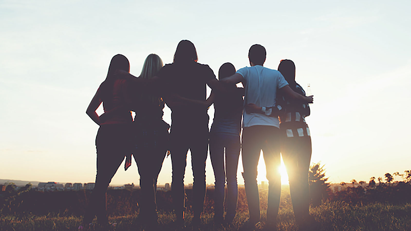 Group of donors standing together