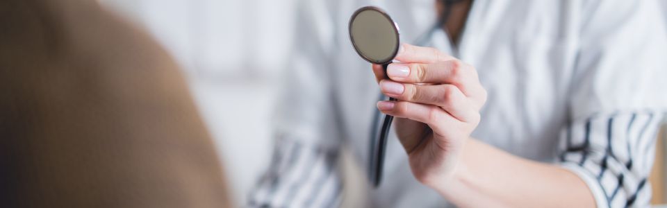 Man during health check to match sperm donor requirements
