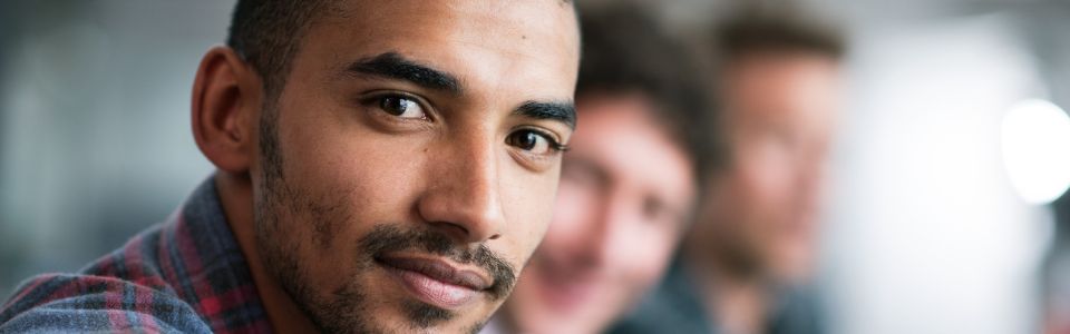 Young man considering donating sperm to help others
