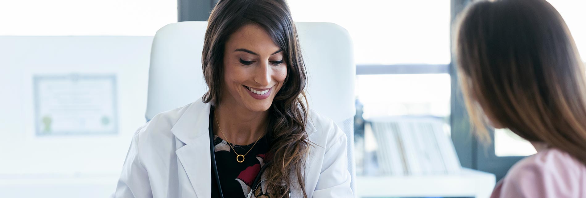 Egg donor interview during Cryos screening process