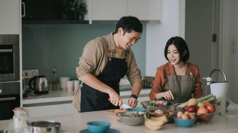 为生孩子做准备的夫妇 为生孩子做准备的夫妇