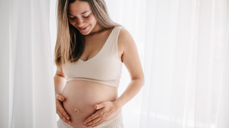 Woman who got pregnant through IUI Woman who got pregnant through IUI