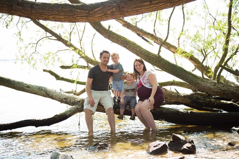 Parents with to donor children born with the help of a sperm donor