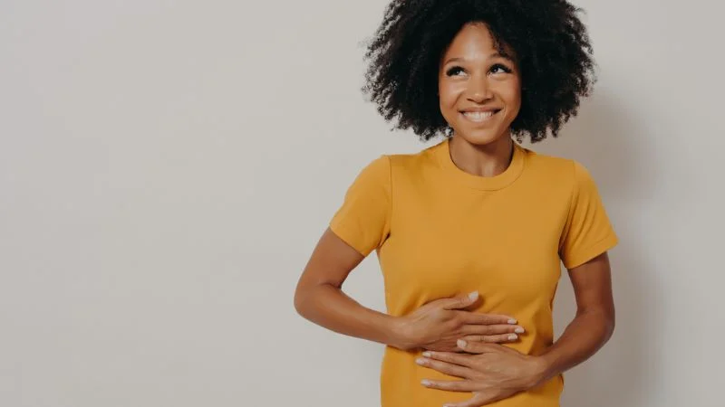 Woman thinking about her menstrual cycle