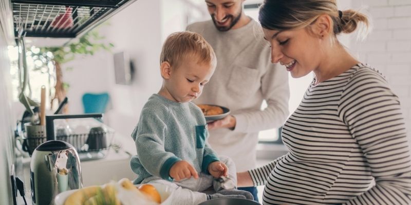 A happy family that bought donor sperm