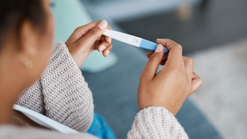 Test di gravidanza positivo