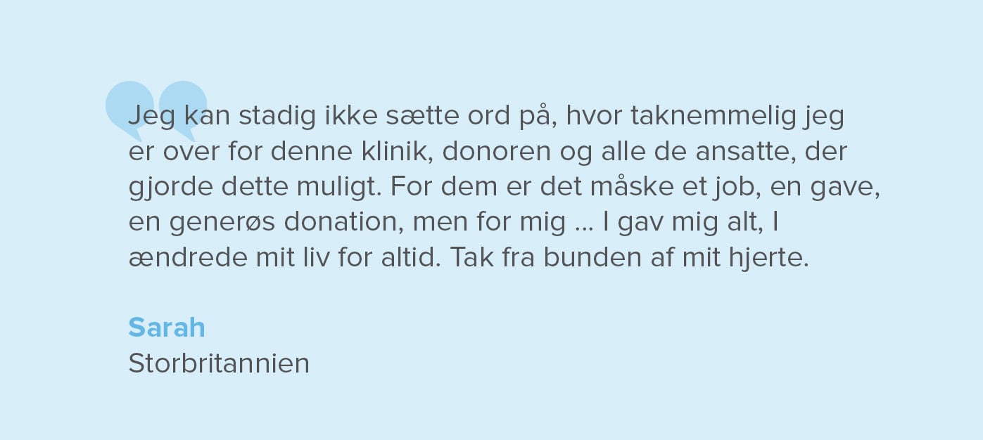 Udtalelser fra forældre Udtalelser fra forældre