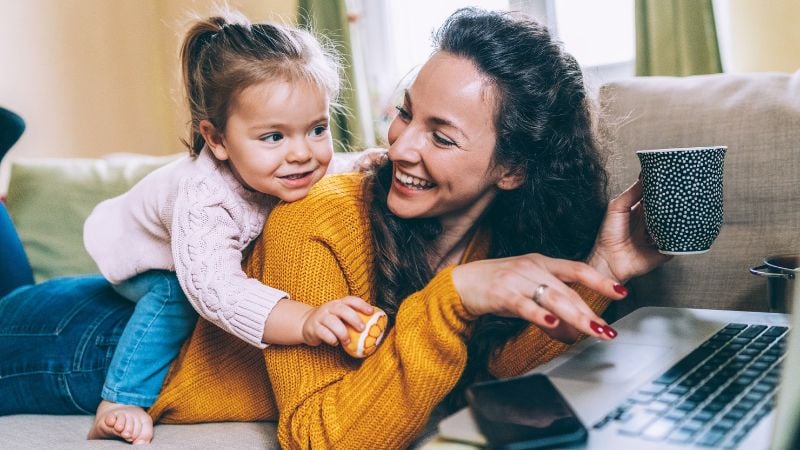 Child and mother after using donor sperm to get pregnant Child and mother after using donor sperm to get pregnant