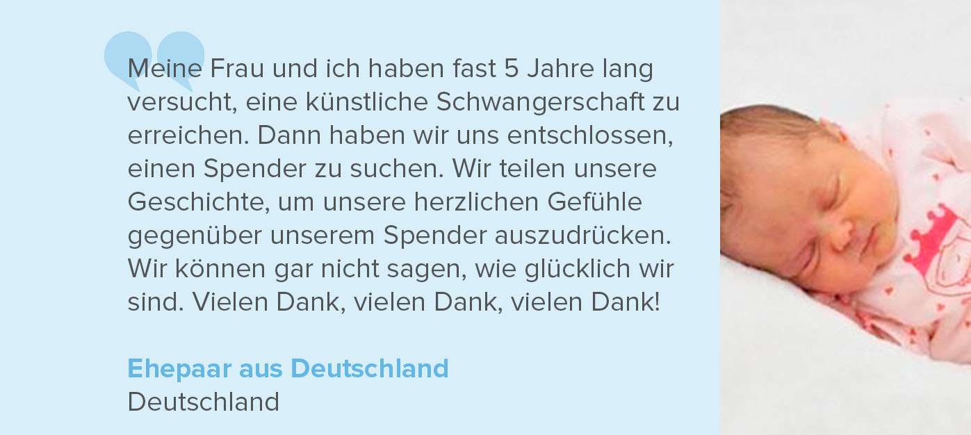 Zitat von Eltern von Spenderkindern Zitat von Eltern von Spenderkindern