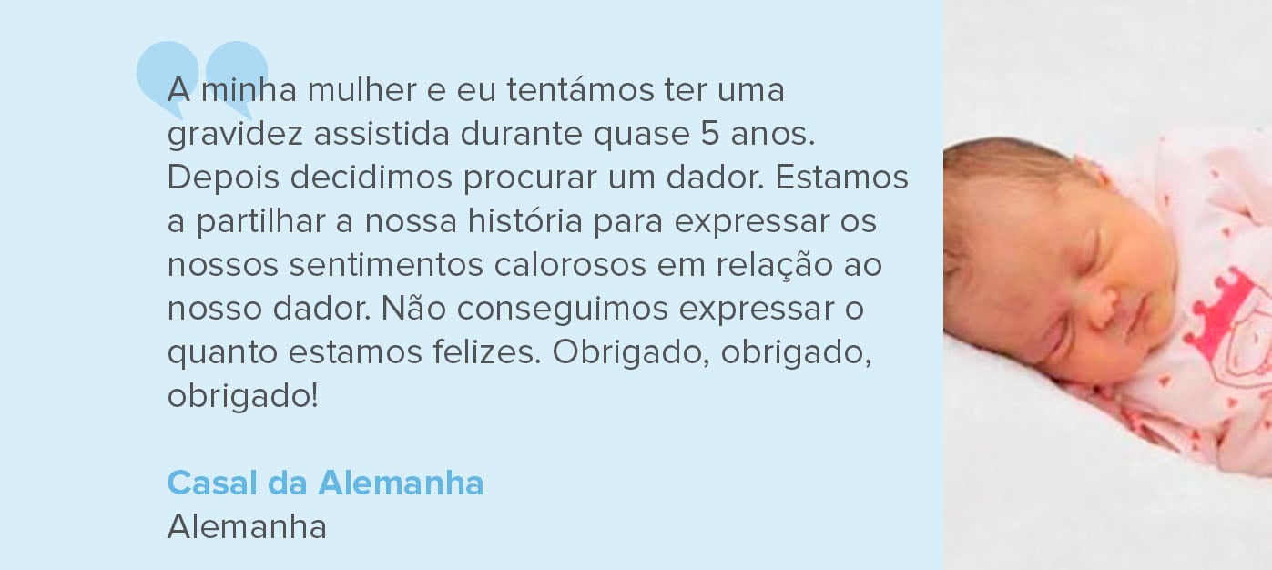 Citação de pais de crianças dadoras Citação de pais de crianças dadoras