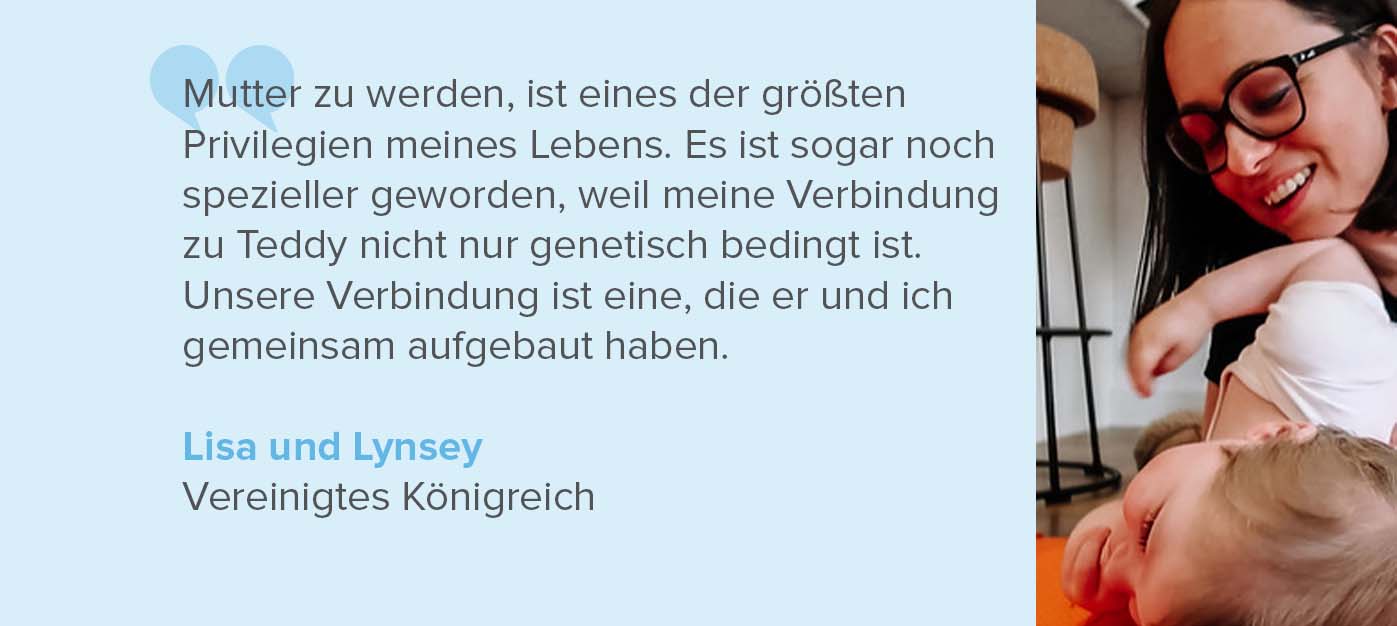Zitat von Eltern von Spenderkindern Zitat von Eltern von Spenderkindern