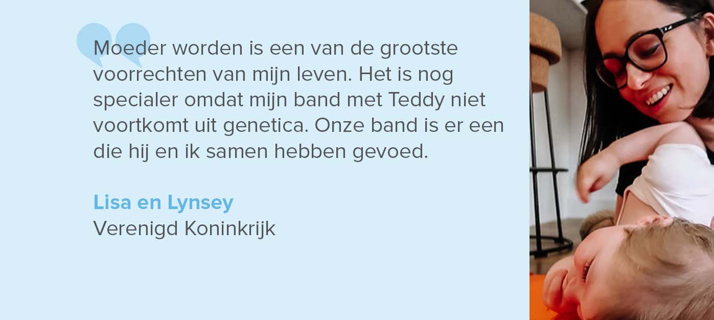 Citaat van ouders van donorkinderen Citaat van ouders van donorkinderen