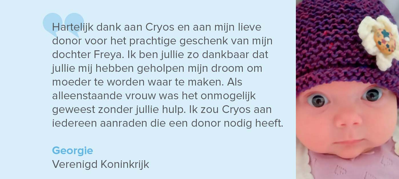 Citaat van ouders van donorkinderen