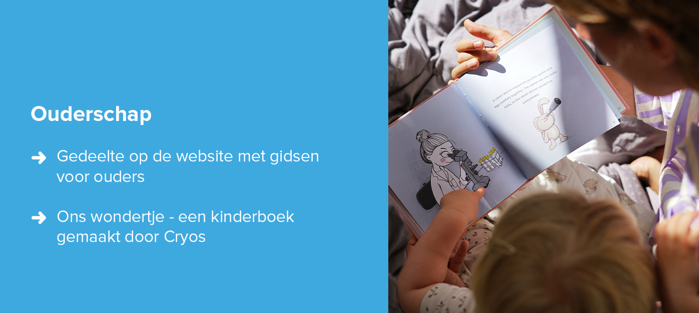 Informatie van Cryos voor ouders van donorkinderen Informatie van Cryos voor ouders van donorkinderen