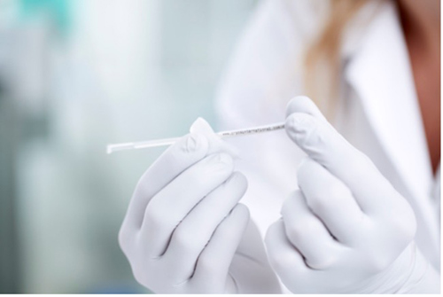 Preparation of sperm straw for clinical treatment – cleaning of straw