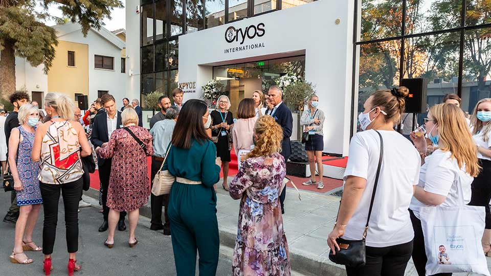 Opening and tour of the Cryos Egg Bank