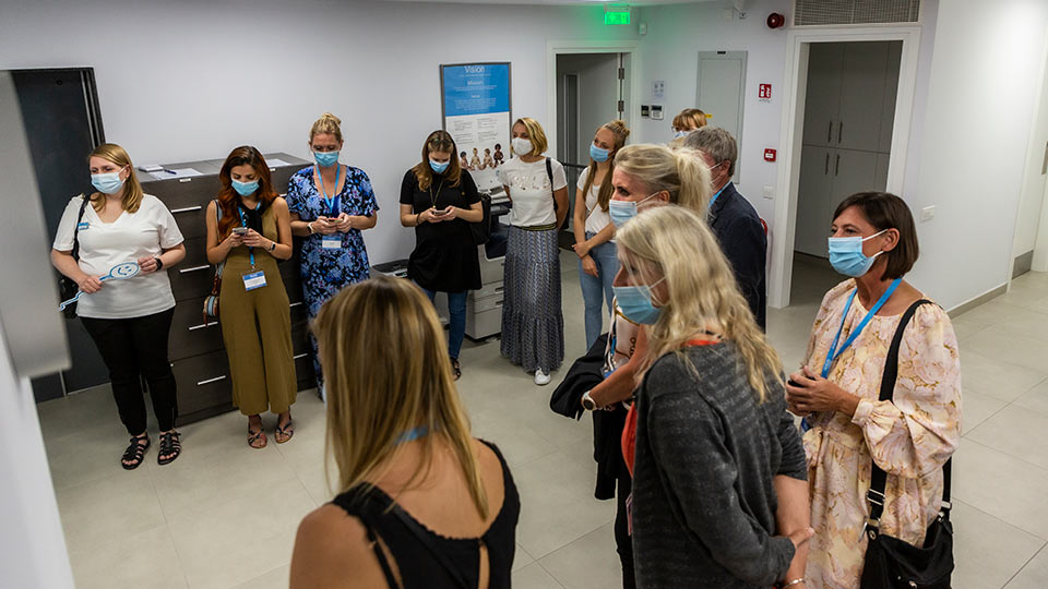 Opening and tour of the Cryos Egg Bank