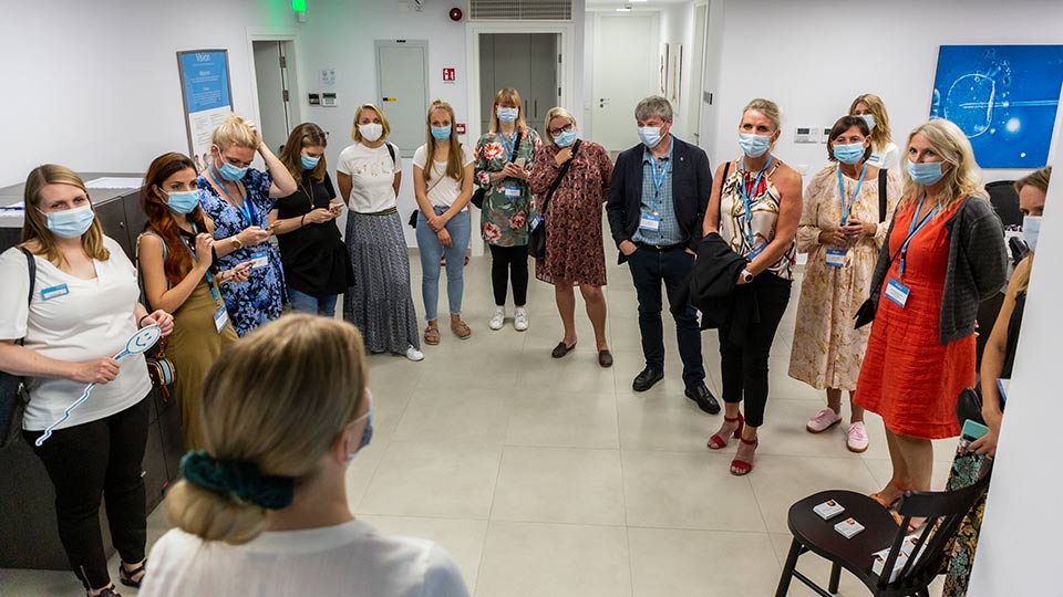 Opening and tour of the Cryos Egg Bank