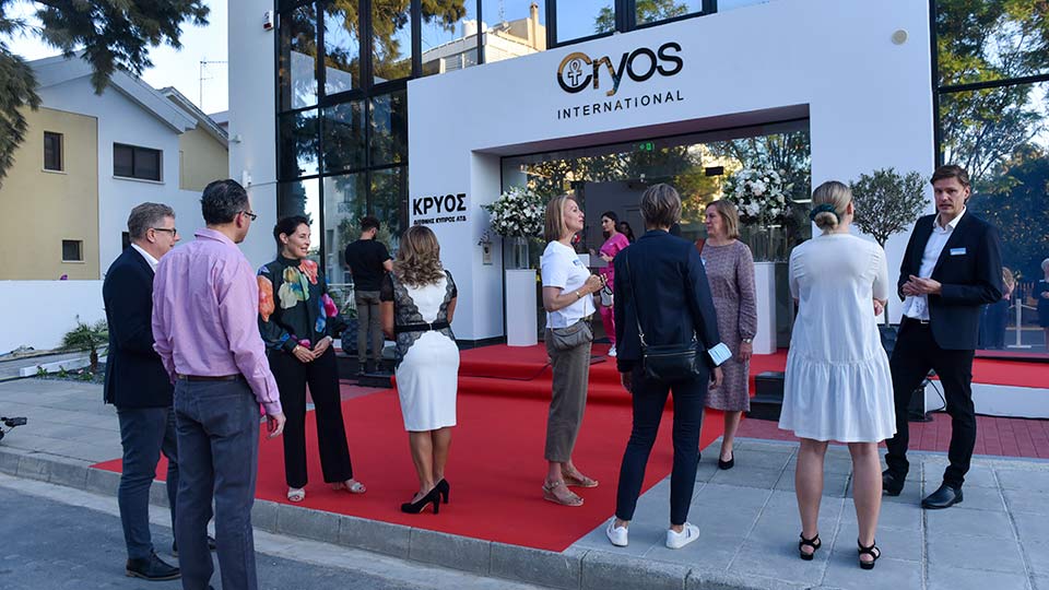 Opening and tour of the Cryos Egg Bank
