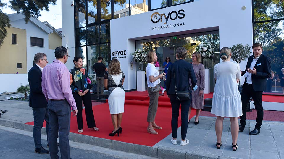 Opening and tour of the Cryos Egg Bank