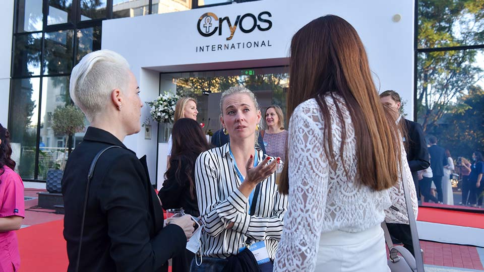 Opening and tour of the Cryos Egg Bank