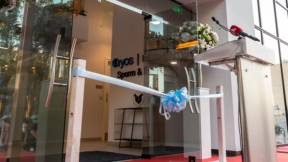 Opening and tour of the Cryos Egg Bank