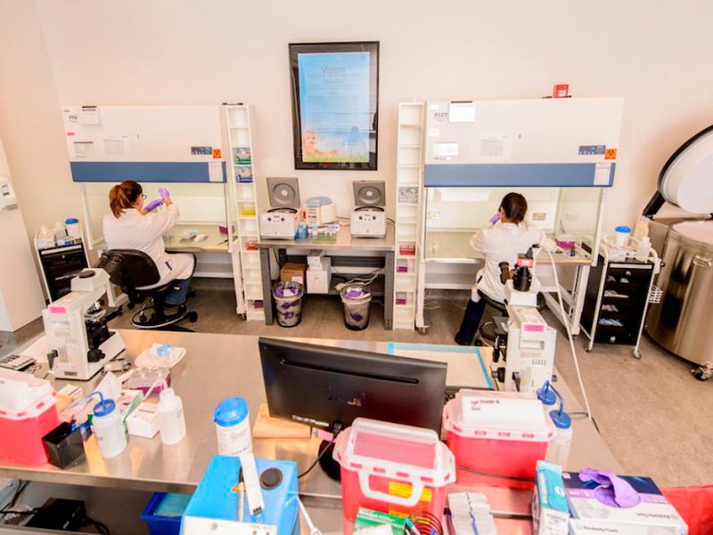 Cryos International’s Sperm Donor Lab