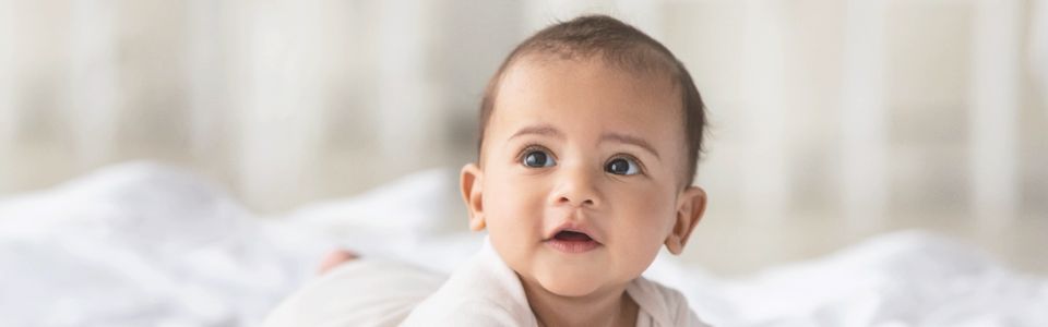A baby conceived with sperm donation
