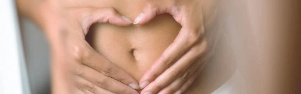 A pregnant belly