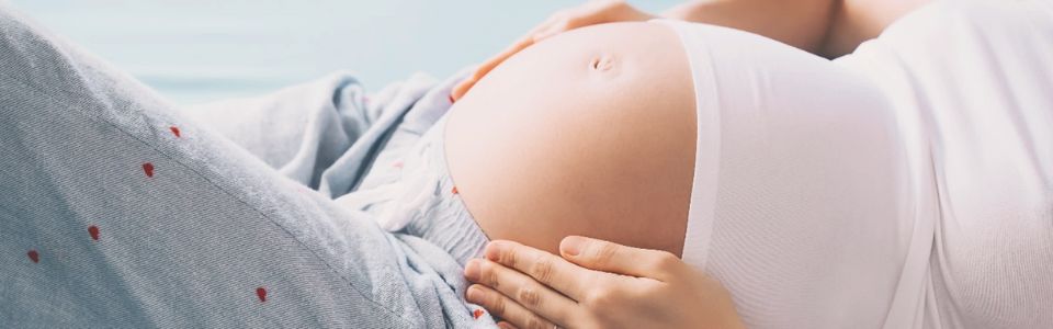 A pregnant woman