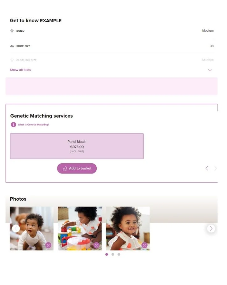 Extended Egg Donor Profile