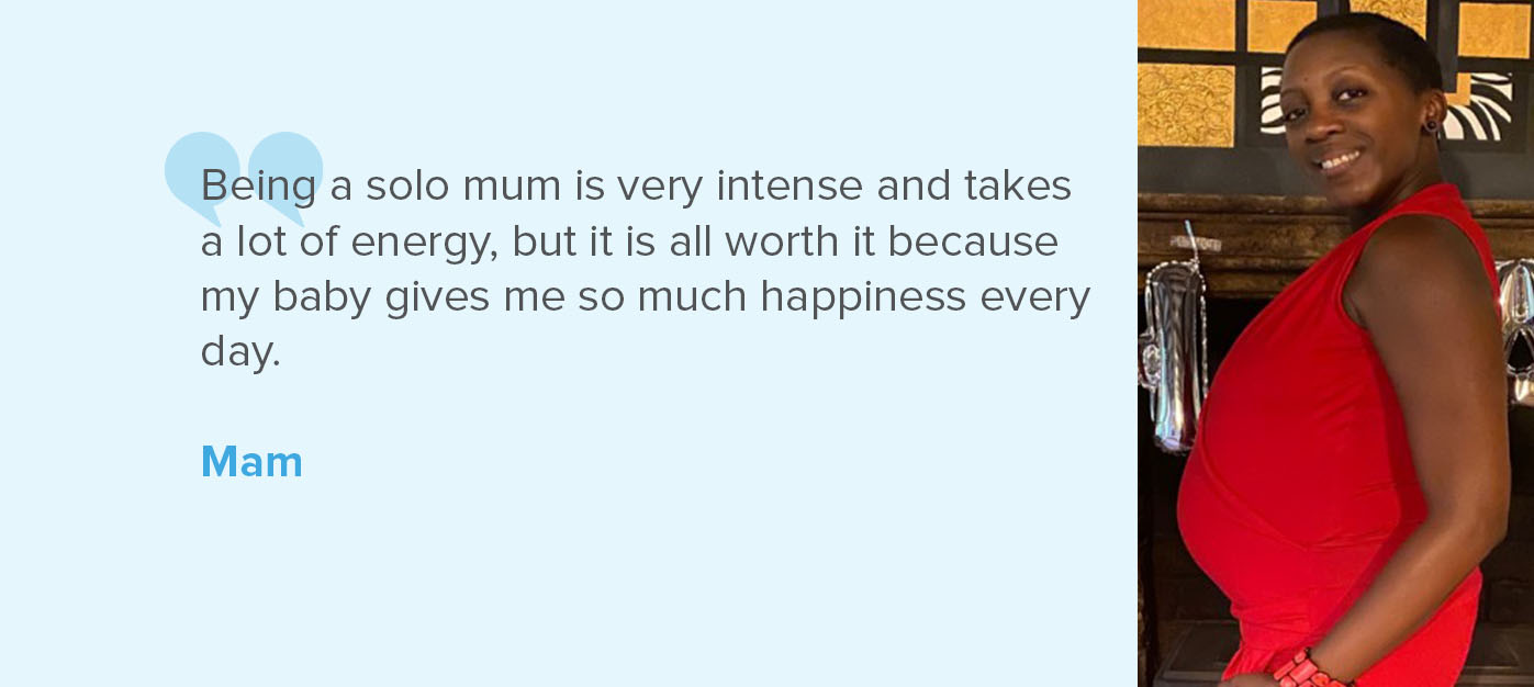 Donor testimonial - Mam Donor testimonial - Mam