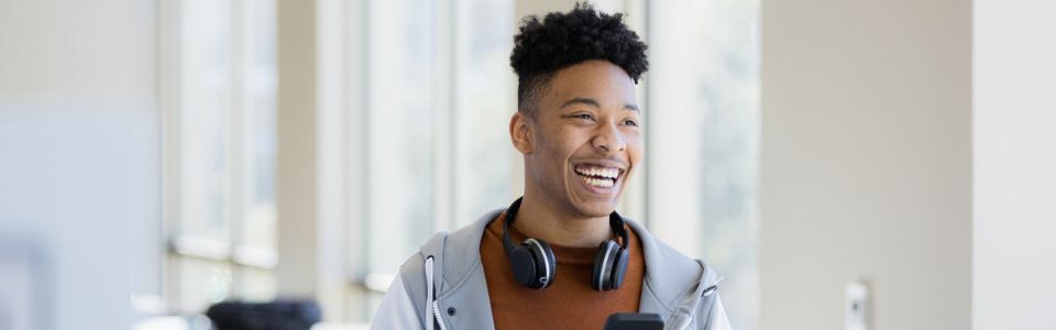 Sperm donor smiling indoor Sperm donor smiling indoor